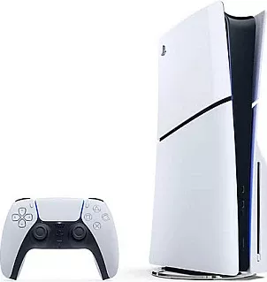 Konzolë lojërash Sony PlayStation 5 Slim Disc Edition E-Chassis, 1TB, bardhë/zezë