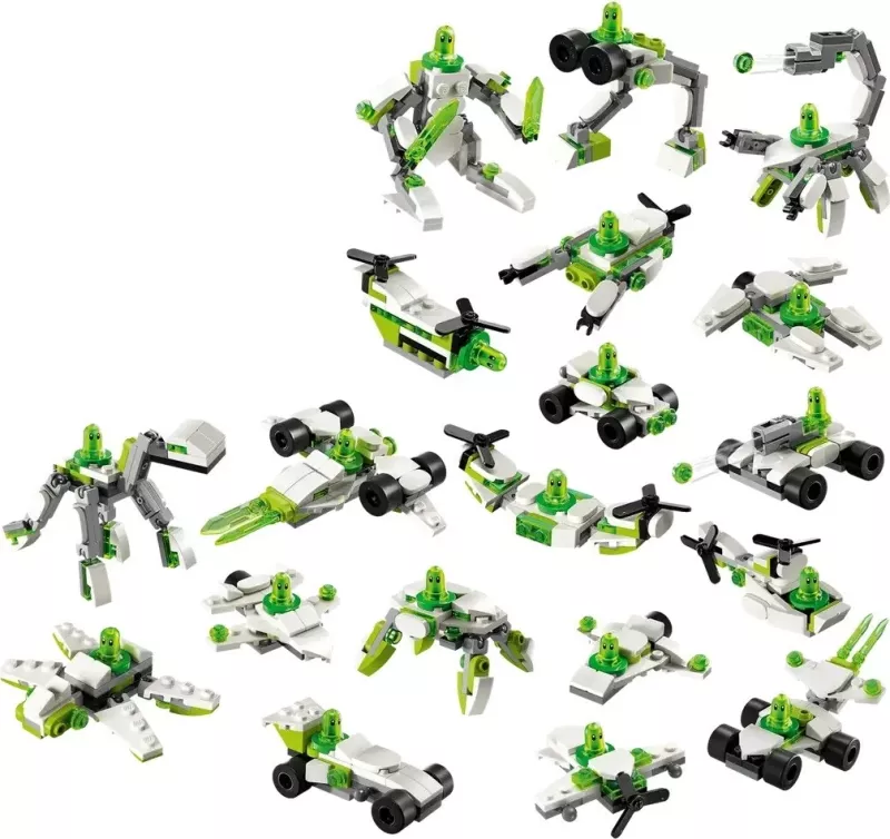 Set LEGO DREAMZZZ 71487 Z-Blob Robot dhe Aventurat e Automjeteve