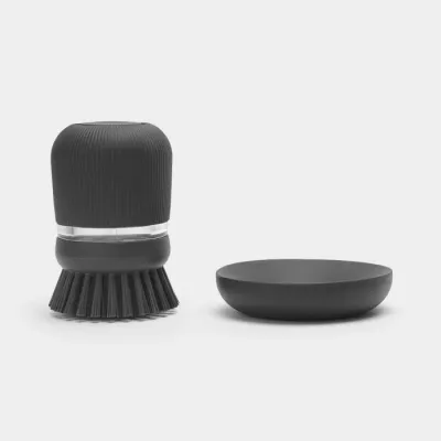set për larje enësh Brabantia 660184, 4 pjesë, gri e errët