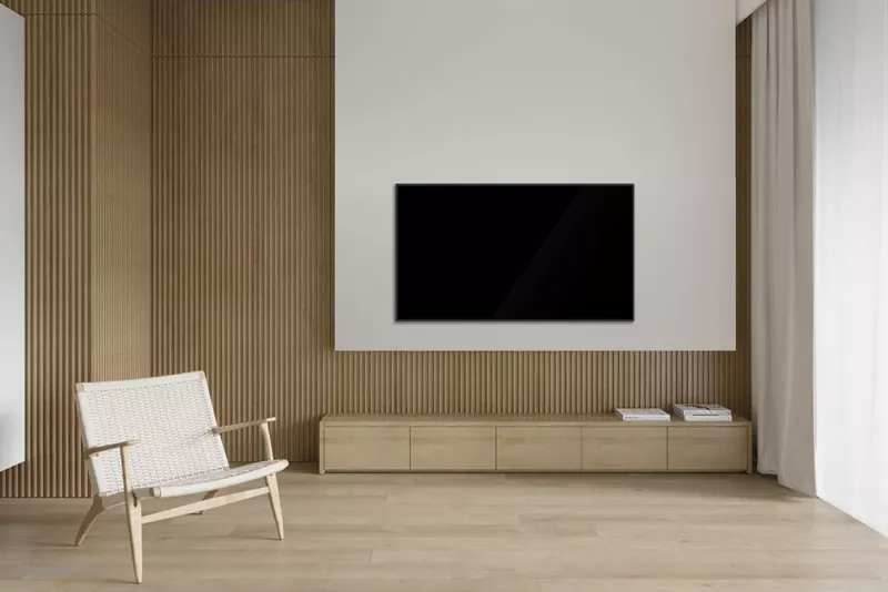 Mbajtës muri për TV Neomounts WL35S-850BL12, 24-65 inç, çelik, i zi, rregullim pjerrësie