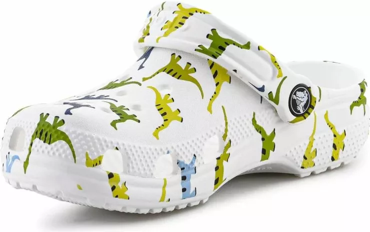 Sandale Thongs Crocs, të bardha [Madhësia: 33 - 34]