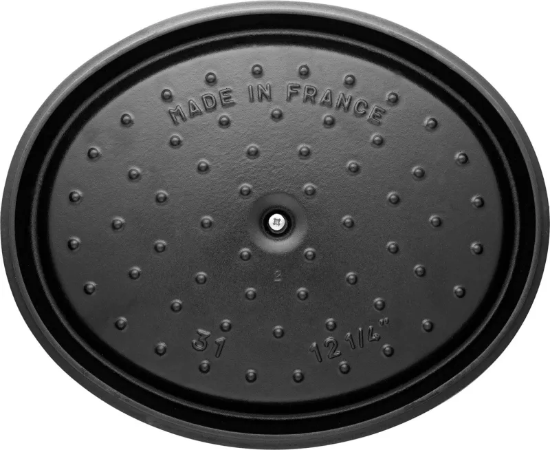 Enë gatimi Zwilling Staub Ovale, 4.2 L, e zezë