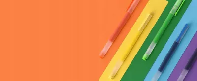 Stilolaps gel Xiaomi Mi High-capacity Ink Pen BHR8860GL 0.5 mm, set 5 copë, shumëngjyrësh