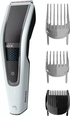 Makinë qethëse flokësh Philips HC5610/15, me bateri NiMH, e zezë/bardhë