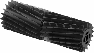 Set furçash PVC AIPER Scuba N1 Pro / S1 Pro, 4 copë, e zezë