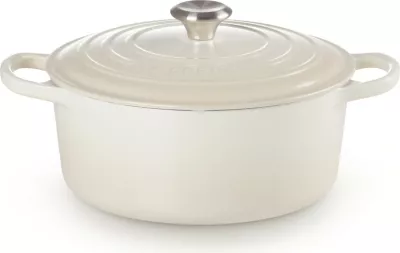 Enë pjekjeje Le Creuset Signature Roaster 26cm meringue