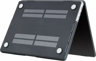 Mbështjellës Tech-Protect SmartShell për MacBook Pro 14" (M1/M2/M3), i zi mat