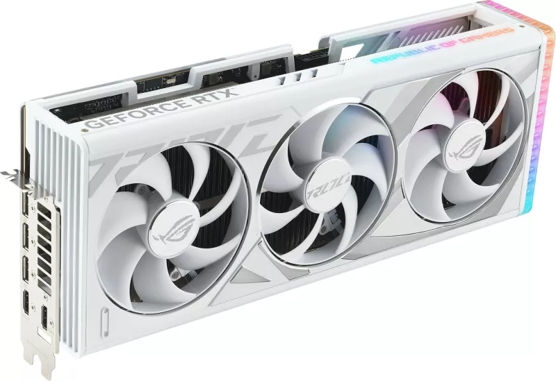 Kartelë grafike ASUS ROG Strix RTX 4090, 24 GB, GDDR6X, e bardhë