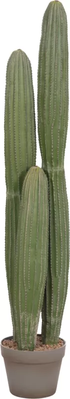 Bimë dekorative sintetike në vazo, lloj kaktusi, FH4744, 17.5x105cm