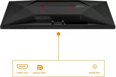 Monitor gaming, AOC, 27G42E, 27" Full HD 1920x1080, IPS i shpejt 180Hz 1ms GtG, AdaptiveSync HDR10, i zi