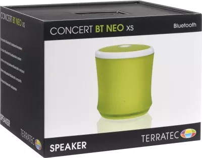 Boks portabil TerraTec 145357, Bluetooth, 2.2W, 500mAh, i gjelbër