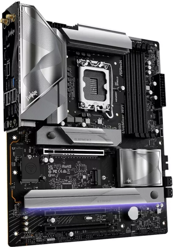 Pllakë amë ASRock Z890 LiveMixer WiFi, ATX, Socket-1851