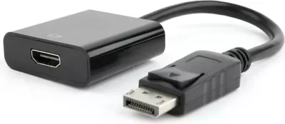 Adapteri Gembird, DisplayPort në HDMI, i zi