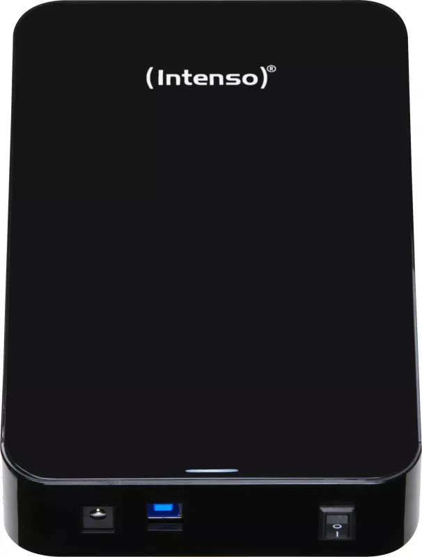 Hard disk i jashtëm Intenso Memory Center, 8 TB, 3.5", 3.2 Gen 1 (3.1 Gen 1), i zi
