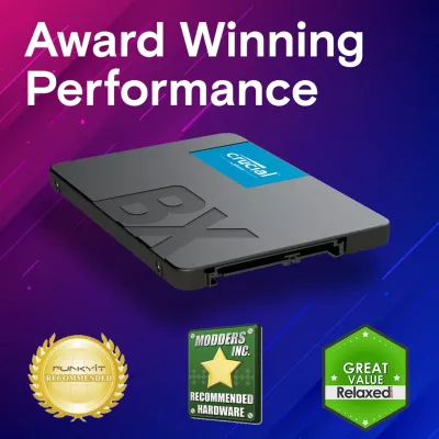 SSD Crucial BX500 4TB 2.5" SATA III, 3D NAND, i zi