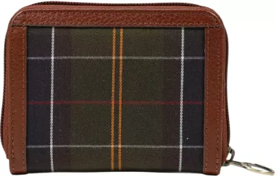Portofol për femra Barbour Mini Daphne Tartan, kafe