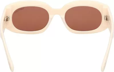 Syze dielli për femra Tom Ford CIELLE FT1187 25E, fildishi/kafe [Madhësia: 52]