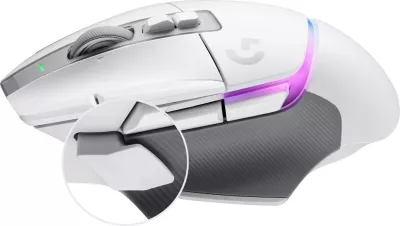 Mausi për lojëra Logitech G502 X Plus, i bardhë