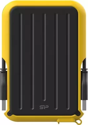 Hard disk i jashtëm Silicon Power A66 HDD, 5000GB, i verdhë/i zi