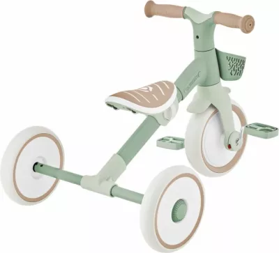 Tricikllë/bicikletë balancuese Globber LEARNING TRIKE 2in1 PLUS ECOLOGIC (737-109), për fëmijë të vegjël