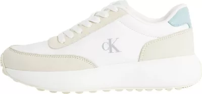 Atlete për femra Calvin Klein Jeans ATHLEISURE RUNNER YW0YW01774, krem [Madhësia: 36]