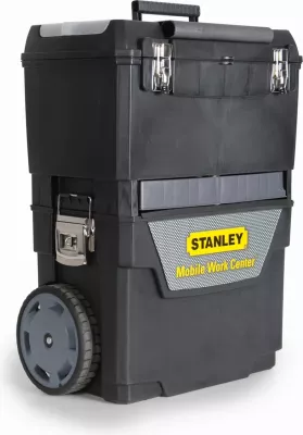 Kuti veglash me rrota Stanley Mobile Work Center 1-93-968 48x63x29 cm, e zezë