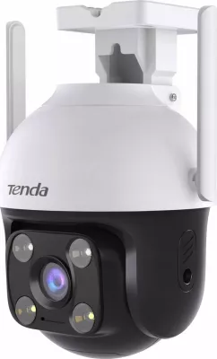 Kamerë IP Tenda RH7-WCA 4MP Pan/Tilt Wi‑Fi IP65 microSD deri 256GB e bardhë
