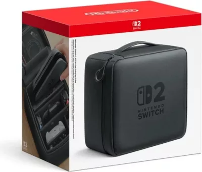 Mbështjellës Nintendo Switch 2, i zi, për bartje