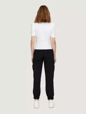 Maicë për femra Only ONLLIVE LOVE 2/4 PUFFTOP JRS NOOS 15282484, e bardhë [Madhësia: XS]