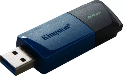 USB Kingston DataTraveler Exodia M, 64GB, e kaltër