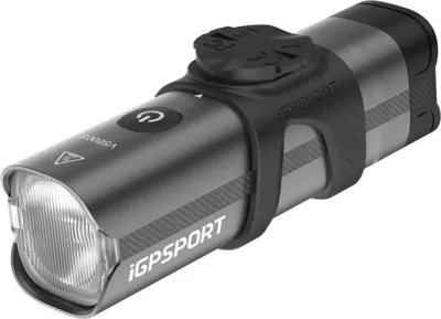 Dritë biçiklete e mençur iGPSPORT VS800S, 800 lumen, e zezë, përpara