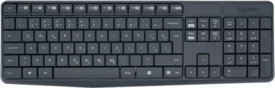 Set tastierë dhe maus wireless Logitech MK235 (920-008031), nano USB, layout SLO, i zi
