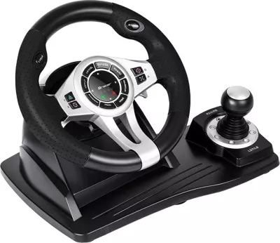 Tracer TRAJOY46524 Gaming Controller Black Steering wheel + Pedals PlayStation 4, Playstation 3