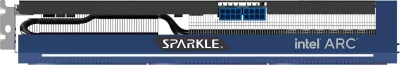 Kartelë grafike Sparkle Intel Arc A750 TITAN OC Edition, 8 GB, PCI Express 4.0, e zezë/kaltër