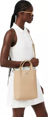 Çantë shopping Lacoste NF2991 për femra, bezhë