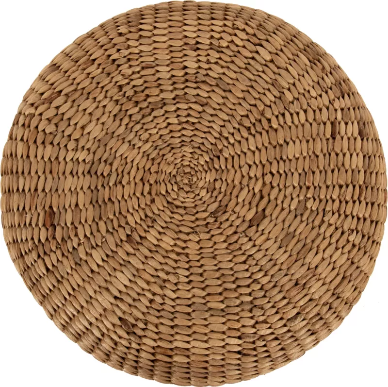 Puf-karrige ARONI, ngjyrë natyrale, FH7829, Φ62x32H cm