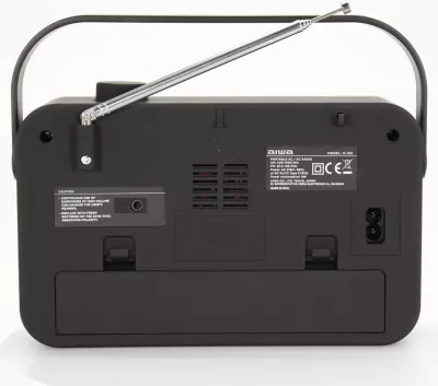 Radio portative Aiwa R-190BW FM/AM 2 W bardhë/zi