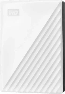 HDD ekstern WD My Passport WDBR9S0060BWT-WESN 6TB 2.5" USB 3.2 Gen 1, i bardhë