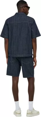 Këmishë me mëngë të shkurta për meshkuj Only & Sons Onswayne 22037354, blu e errët denim [Madhësia: S]