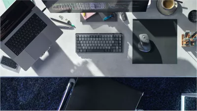 Tastierë mekanike Logitech MX Mechanical Mini Wireless, LED i bardhë