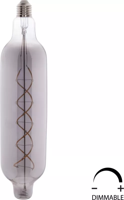 Llambë LED filament, ngjyrë tymi, JHD-NW7775, 8W, E27, 3000K, e zbehtë