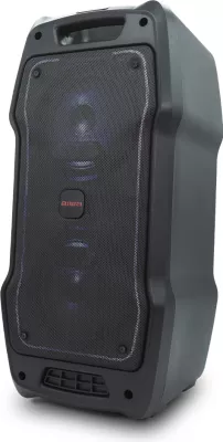 Altoparlant Bluetooth Aiwa KBTUS-400 50W RMS / 400W PMPO me RGB LED, set me 2 mikrofonë + telekomandë, i zi