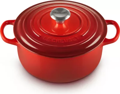 Tenxhere gize Le Creuset 22cm, e kuqe