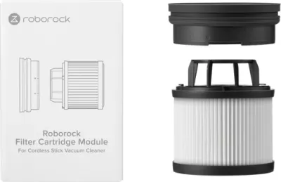 set filtrash Roborock H60, MPN 8.04.0042, 2 copë, bardhë/zi