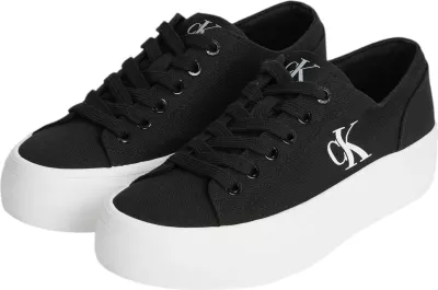 Atlete për femra Calvin Klein Jeans VULC FLATFORM LOW YW0YW01763, të zeza/bardha [Madhësia: 40]