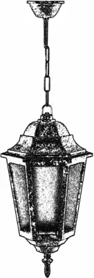 Llambë tavani për jashtë Opviq, ngjyrë kafe, BFE-68188-BKR
