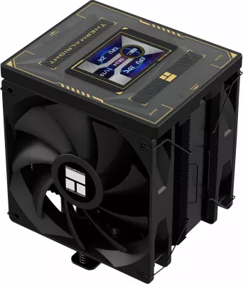 Ftohës CPU Thermalright Burst Assassin 120 Vision, 2x120mm, LCD, 6 heatpipe, i zi