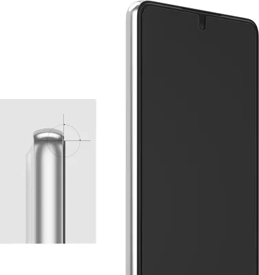 Mbrojtës ekrani tempered glass Ringke Invisible Defender ID Glass 2.5D 0.33mm për Samsung Galaxy A73 5G