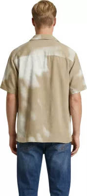 Këmishë me mëngë të shkurta Only & Sons Onsharvi Rlx Resort SS 041 AOP 22037291 për meshkuj, bezhë [Madhësia: XL]