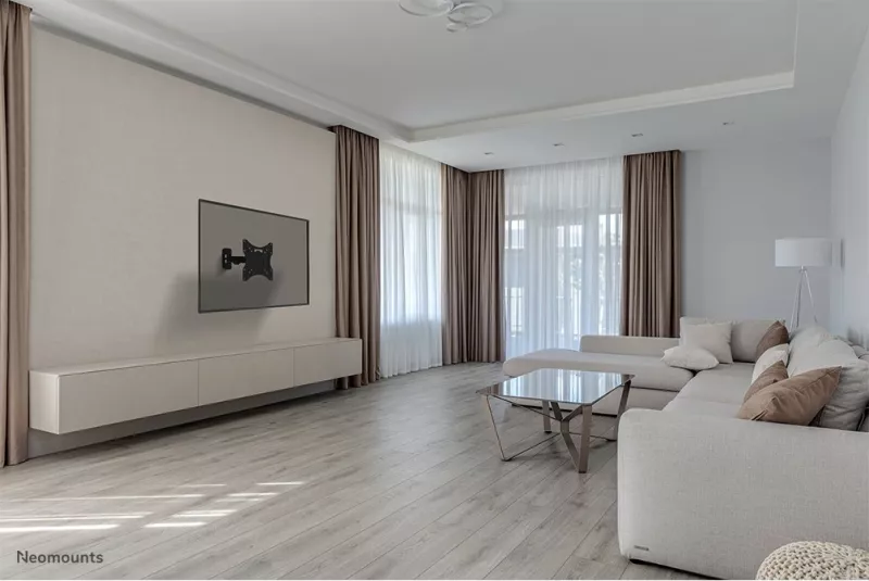 Mbajtës muri TV Neomounts WL40-540BL12, full motion, 32-55 inç, VESA 100x100/200x200, e zezë